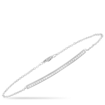 Vòng tay Lb Exclusive 14K White Gold 0.25 Ct Diamond Bracelet chính hãng