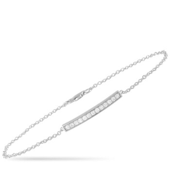 Vòng tay Lb Exclusive 14K White Gold 0.25 Ct Diamond Bracelet chính hãng