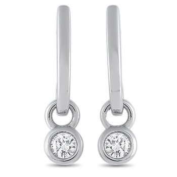 Lb Exclusive 14K White Gold 0.25 Ct Diamond Earrings 1 Bông tai Lb Exclusive 14K White Gold 0.25 Ct Diamond Earrings
