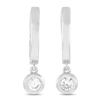 Bông tai Lb Exclusive 14K White Gold 0.40 Ct Diamond Earrings