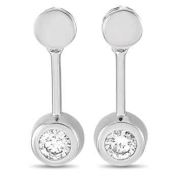 Bông tai Lb Exclusive 14K White Gold 0.58 Ct Diamond Earrings