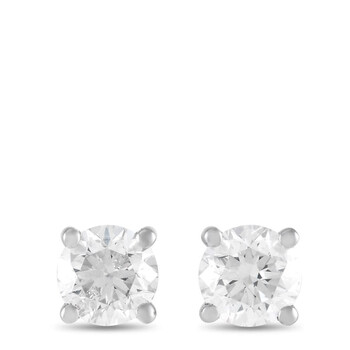 Lb Exclusive 14K White Gold 0.62 Ct Diamond Stud Earrings 2 Bông tai Lb Exclusive 14K White Gold 0.62 Ct Diamond Stud Earrings