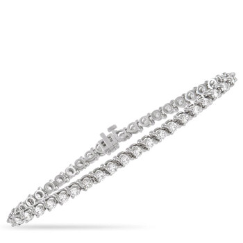 Lb Exclusive 14K White Gold 4.41 Ct Diamond Tennis Bracelet 1 Vòng tay Lb Exclusive 14K White Gold 4.41 Ct Diamond Tennis Bracelet chính hãng