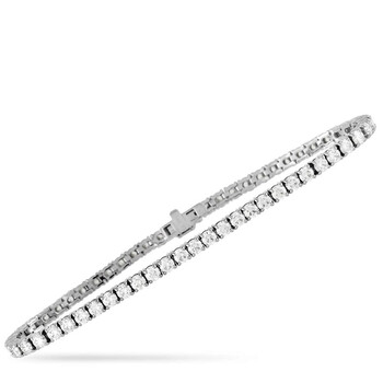 Lb Exclusive 14K White Gold 5.83 Ct Diamond Tennis Bracelet 1 Vòng tay Lb Exclusive 14K White Gold 5.83 Ct Diamond Tennis Bracelet chính hãng