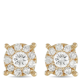 Lb Exclusive 14K Yellow Gold 0.34 Ct Diamond Stud Earrings 1 Bông tai Lb Exclusive 14K Yellow Gold 0.34 Ct Diamond Stud Earrings