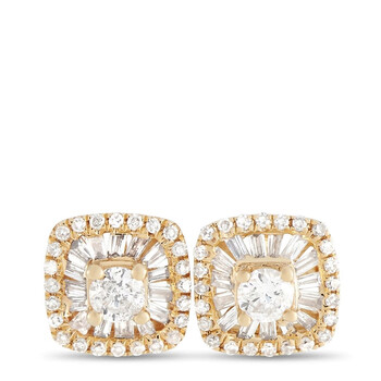 Bông tai Lb Exclusive 14K Yellow Gold 0.55 Ct Diamond Earrings