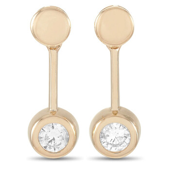 Lb Exclusive 14K Yellow Gold 0.58 Ct Diamond Earrings 2 Bông tai Lb Exclusive 14K Yellow Gold 0.58 Ct Diamond Earrings