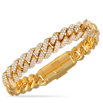 Vòng tay Lb Exclusive 14K Yellow Gold 12.64Ct Diamond Bracelet chính hãng