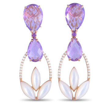 Bông tai Lb Exclusive 18K Rose Gold 0.30Ct Diamond