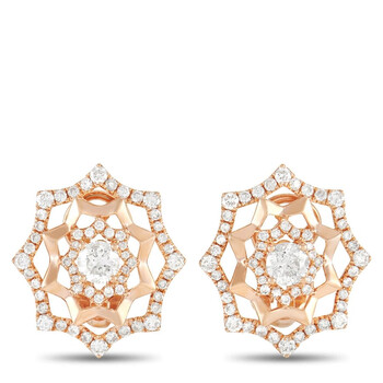 Bông tai Lb Exclusive 18K Rose Gold 2.40 Ct Diamond Earrings