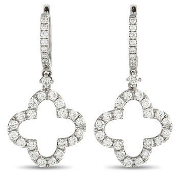 Bông tai Lb Exclusive 18K White Gold 1.72Ct Diamond Earrings