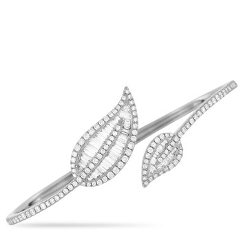 Vòng tay Lb Exclusive 18K White Gold 2.62 Ct Diamond Bracelet chính hãng