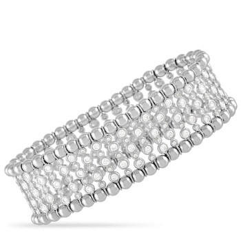 Vòng tay Lb Exclusive 18K White Gold 5.35 Ct Diamond Bracelet chính hãng