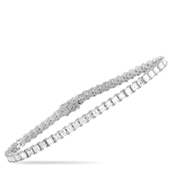 Lb Exclusive 18K White Gold 6.15 Ct Diamond Tennis Bracelet 2 Vòng tay Lb Exclusive 18K White Gold 6.15 Ct Diamond Tennis Bracelet chính hãng