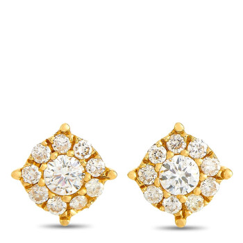 Bông tai Lb Exclusive 18K Yellow Gold 0.25 Ct Diamond Earrings