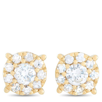 Bông tai Lb Exclusive 18K Yellow Gold 0.53 Ct Diamond Stud Earrings
