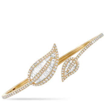 Vòng tay Lb Exclusive 18K Yellow Gold 2.62 Ct Diamond Bracelet chính hãng