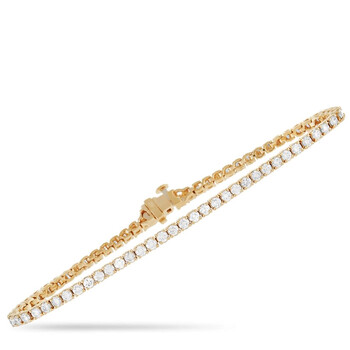Lb Exclusive 18K Yellow Gold 2.84 Ct Diamond Tennis Bracelet 1 Vòng tay Lb Exclusive 18K Yellow Gold 2.84 Ct Diamond Tennis Bracelet chính hãng