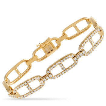 Vòng tay Lb Exclusive 18K Yellow Gold 3.52Ct Diamond Bracelet chính hãng