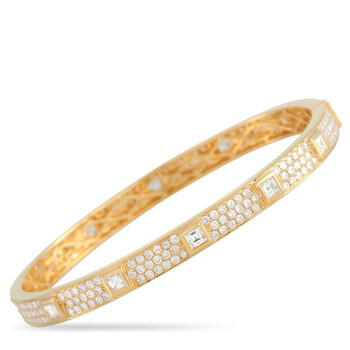 Lb Exclusive 18K Yellow Gold 4.65 Ct Diamond Bangle Bracelet 1 Vòng tay Lb Exclusive 18K Yellow Gold 4.65 Ct Diamond Bangle Bracelet chính hãng
