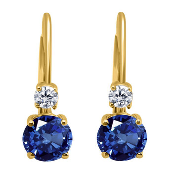 Maulijewels 1.10 Carats Gemstone With Natural Diamond Leverback Earrings For Women Crafted 14K Yellow Gold Wedding Jewelry Collection 1 Bông tai Maulijewels 1.10 Carats Gemstone With Natural Diamond Leverback Earrings For Women Crafted 14K Yellow Gold Wedding Jewelry Collection
