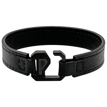 Vòng tay Montblanc Extreme Black Leather Bracelet