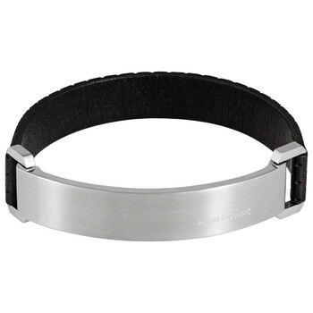 Montblanc Urban Spirit Leather Bracelet, Size 63 1 Vòng tay Montblanc Urban Spirit Leather Bracelet