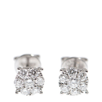J Collection New J Collection Earring 14 Rddi 0.46 Ct 18Kw 1.54 Gm 18Kt White Gold Silver 1 Bông tai J Collection New J Collection Earring 14 Rddi 0.46 Ct 18Kw 1.54 Gm 18Kt White Gold Silver