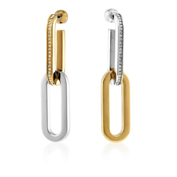 Burberry Open Box - Burberry Ladies Embellished Chain Drop Earrings 1 Bông tai Burberry Open Box - Burberry Ladies Embellished Chain Drop Earrings