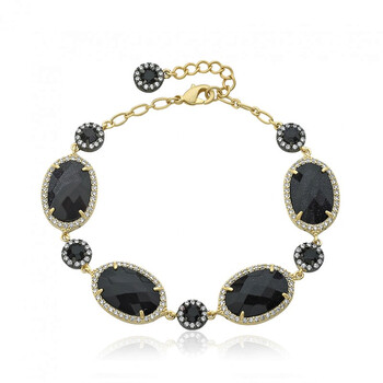 Vòng tay Riccova 14K Gold-Plated Blue Sand Stone Bracelet chính hãng