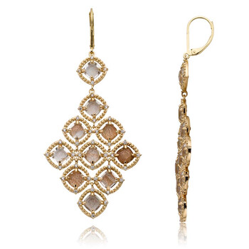 Bông tai Riccova 14K Gold Plated Sandstone Earrings Er5771B-Gb-Gp