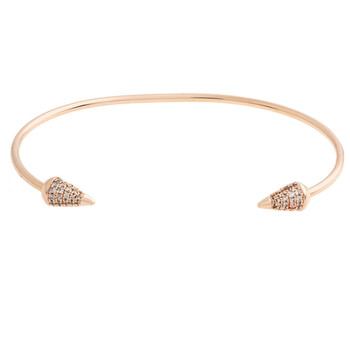 Vòng tay Sole Du Soleil Lupine Collection Women'S 18K Rg Plated Spike Fashion Bangle chính hãng