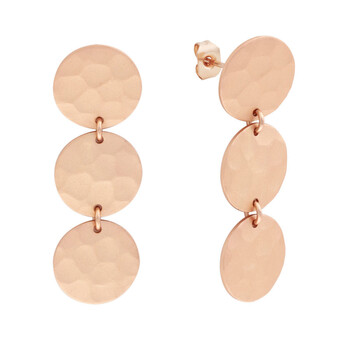 Bông tai Sole Du Soleil Marigold Collection Women'S 18K Rg Plated Satin Finish Fashion Earring