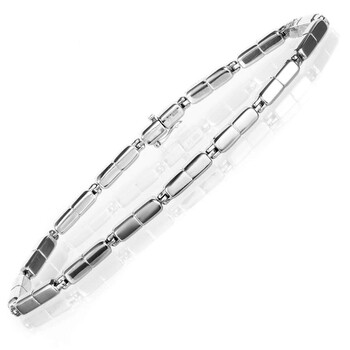 Vòng tay Stephen Webster Highwayman Men S Silver Bracelet chính hãng