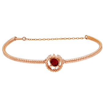 Vòng tay Swarovski Oxygen Rose-Gold Plated Crystal Bracelet chính hãng