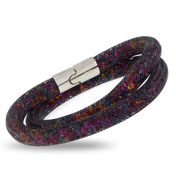 Vòng tay Swarovski Stardust Dark Multicolor Crystals Bracelet 5184188-S- Small chính hãng
