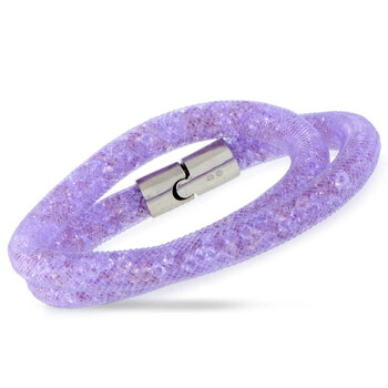 Vòng tay Swarovski Stardust Mauve Crystal Double Bracelet chính hãng