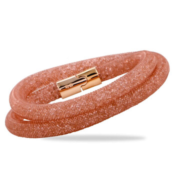 Vòng tay Swarovski Stardust Rose Double Bracelet 5089853-M - Medium chính hãng