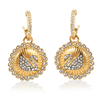 Bông tai Swarovski Vintage Swan Drop Earrings
