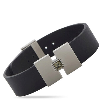 Vòng tay Swatch Topic Path Stainless Steel And Smoky Crystal Bracelet chính hãng