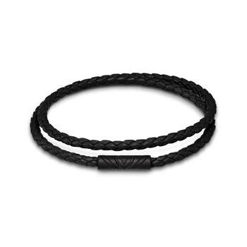 Vòng tay Vincero The Delta Double - Black/Matte Black chính hãng