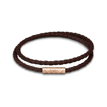 Vòng tay Vincero The Delta Double - Mocha/Rose Gold chính hãng